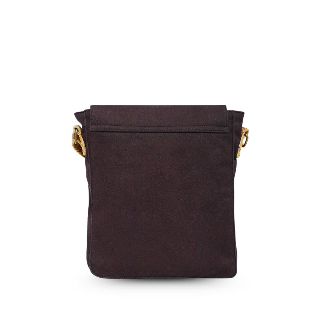 Black Unisex Compact Messenger Bag for Everyday Use 192